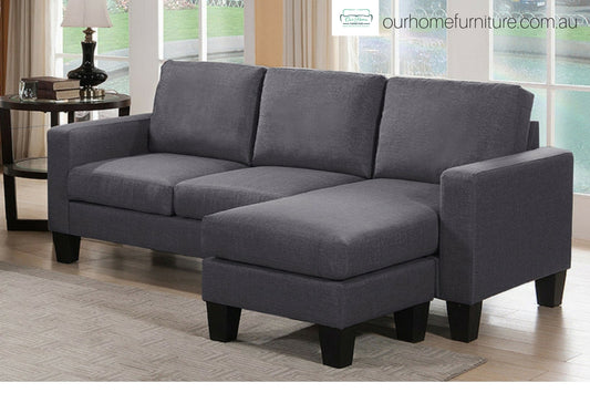 Bianca -  3 Seater Sofa Only With Chaise-Ottoman