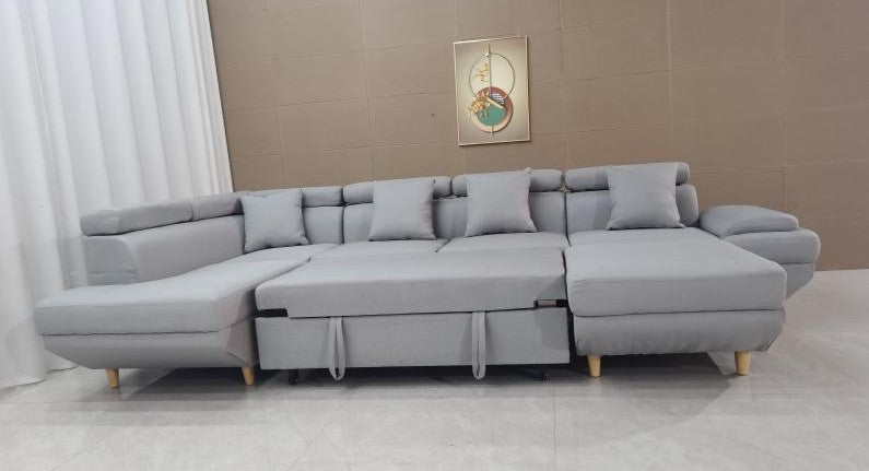 Stella "U" Shape Pull Out Sofa Bed