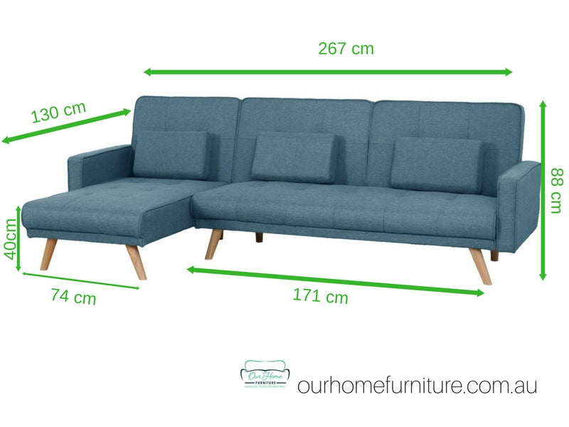 Lorenza - Sofa Bed with Chaise