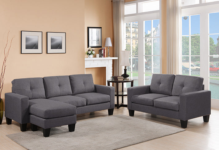 Bianca - Sofa Set With Chaise-Ottoman